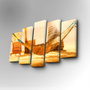 Wallity Cuadro Decorativo en Lienzo 5 Piezas Multicolor 5PUC-057